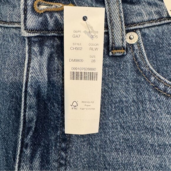 J Crew High Rise ‘96 Kickout Jean Classic Blue Denim Jeans sz28- NWT - Picture 7 of 12